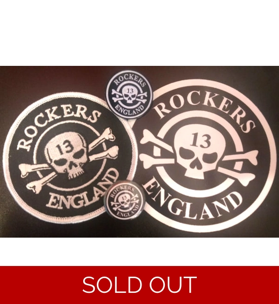 Rockers England classic logo merch set - UK P&P Included